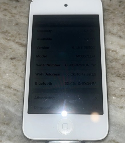 Apple ipod touch 4th - ipod, gen