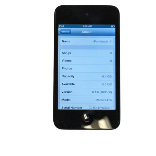 Apple ipod touch 4th - apple, gen
