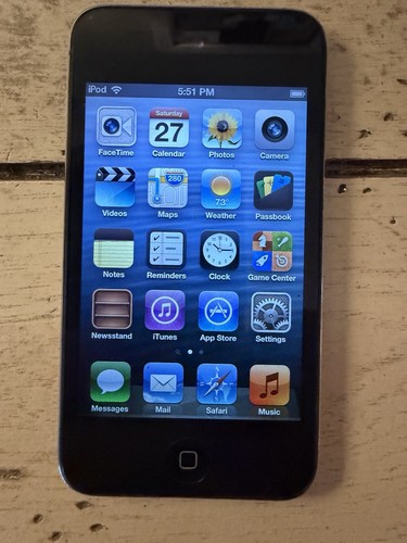Apple ipod touch 4th gen - touch,