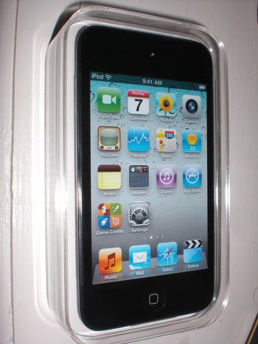Black apple ipod - ipod, touch,